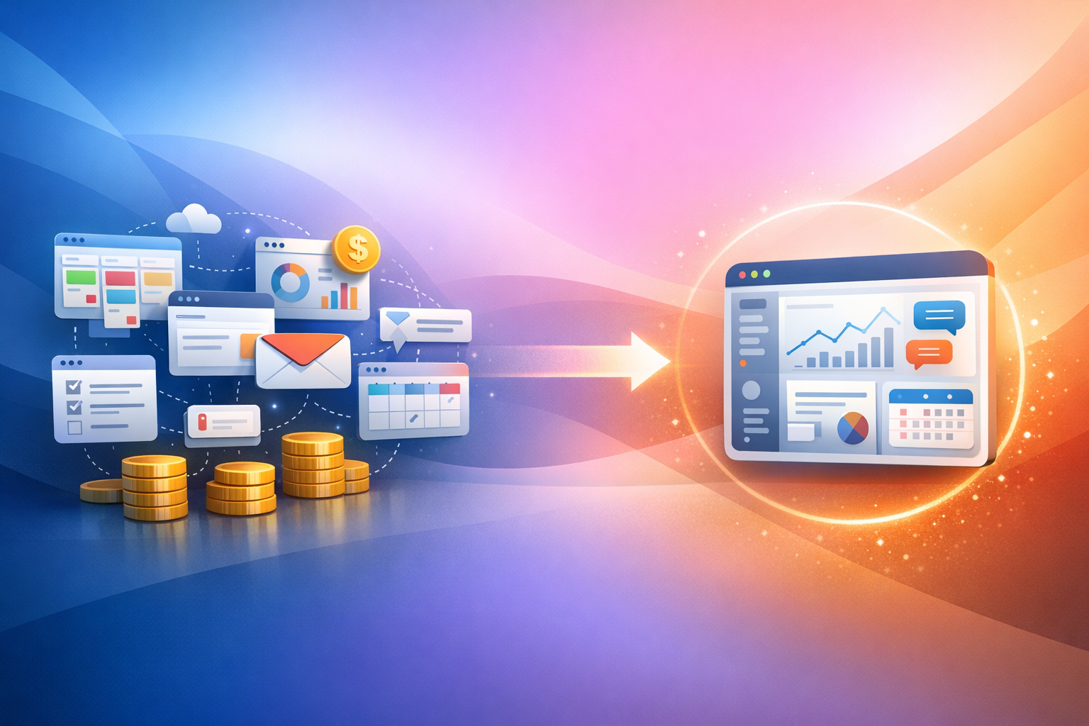 The SaaS sprawl problem: why small businesses are paying for 6 tools that should be 1